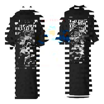 Triple Threat Ohtani Betts Freeman Los Angeles Mlbpa Tシャツ - Kawaiitshirt