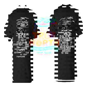 True-North Trusting Jesus In A Wild World Vbs Bear Nature T-Shirt | Mazezy