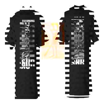 Tung Tung Tungahur Italian Brainrot Meme Tシャツ - Kawaiitshirt