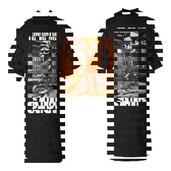 Tungahur イタリアンブレイン レッド ミーム Tシャツ - Kawaiitshirt