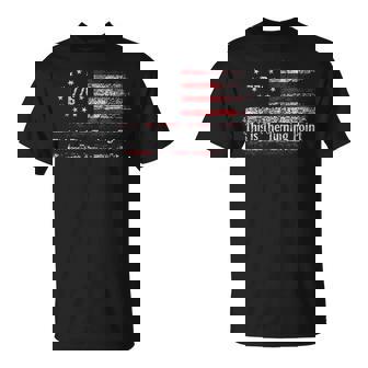This Is The Turning Point American Freedom Usa Flag T-Shirt - Thegiftio