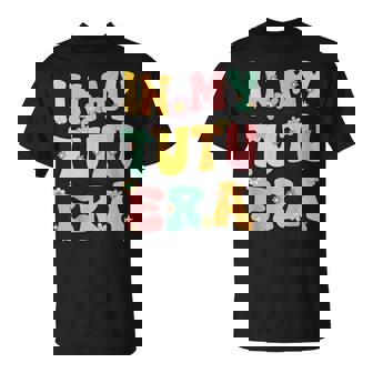 In My Tutu Era Retro Groovy Tutu Grandma Cute T-Shirt - Monsterry