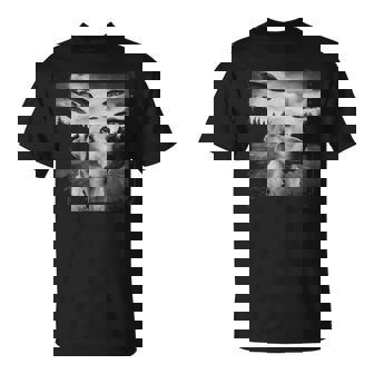 Ufo 遭遇 黄色 実験犬 自撮り 写真 エイリアンの侵略 Tシャツ - Kawaiitshirt