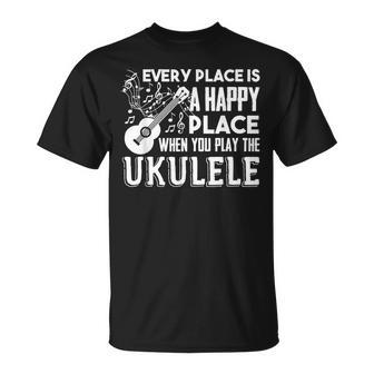 Ukelele Ukelele Camiseta unisex - Regaloses