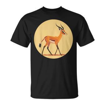 Un Costume De Gazelle Élégant Pour Les Amateurs De Faune Et Deafari T-Shirt - Cadeauxyz