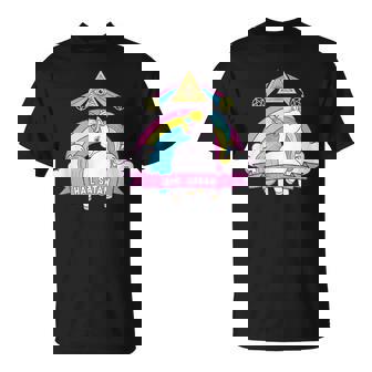 Unicorn Hailatan Devil Death Metal Rainbow Ocult Tシャツ - Kawaiitshirt