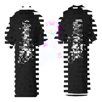 Unicornio De Motocicleta Motociclista Unicornios Camiseta unisex - Regaloses