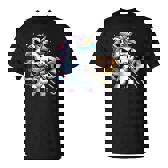 Unicornio Trombonista Niños Niñas Hombres Es Niños Trombón Camiseta unisex - Regaloses