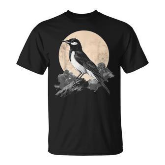Urraca Diseño De Pájaro Arte Animal Urraca Camiseta unisex - Regaloses