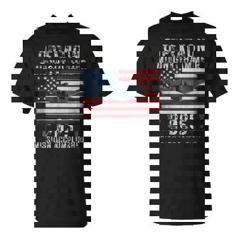 Usa Flag Operation Midnight Hammer B-2 Stealth Bomber Jet T-Shirt | Mazezy