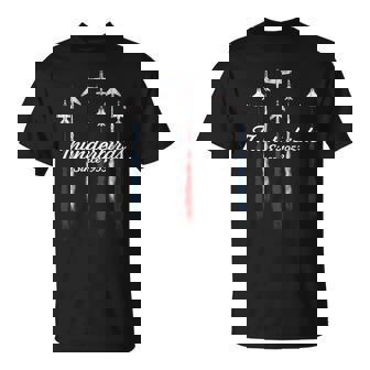 Usaf Thunderbirds Tbirds 57Th Wing Vintage Airshow T-Shirt - Monsterry