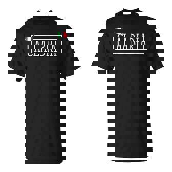 Vacaciones En Calabria City Italiaiajar Italiano Es Hombres Camiseta unisex - Regaloses