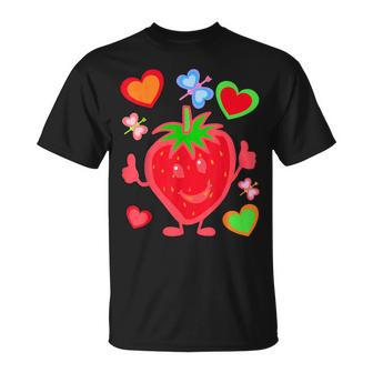 Veranoerano Frutas Frutas Bayas Frutas Fresa Camiseta unisex - Regaloses