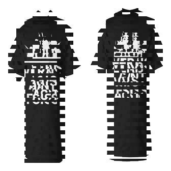 Veterans Against Fascists T-Shirt | Mazezy
