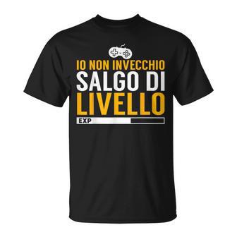 Video Games Gaming I Do Not Age Level Up Gamer Maglietta - Novitaregali