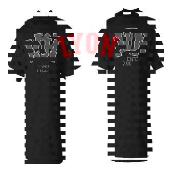 Ville Lyonouvenir Lyon France T-Shirt - Cadeauxyz