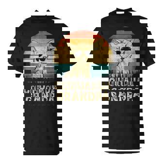 Vintage Chihuahua Grandpa Dog Lovers Father's Day T-Shirt - Monsterry