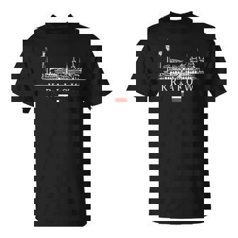 Vintage Cracovia Poloniaacaciones Polonia Lover Camiseta unisex - Regaloses