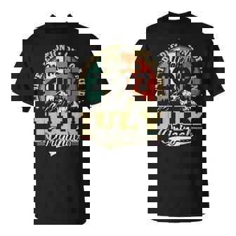 Vintage Juillet 2007 Humour Cadeau Anniversaire 18 Ans T-Shirt - Cadeauxyz