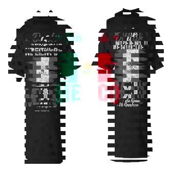 Vintage Mexico Flag Mexican Independence Day September 16 T-Shirt | Seseable CA