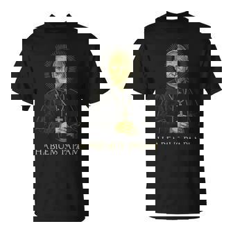 Vintage Pape Léon Xiv Halo Croix Habemus Papam Roman Pontife T-Shirt - Cadeauxyz