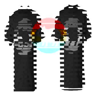 Vintage Retrounset Capybara Tシャツ - Kawaiitshirt