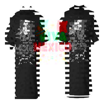 Viva Mexico Mexican Independence Day Independencia De Mexico T-Shirt | Mazezy