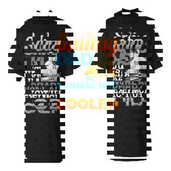 Voile Retraite Bateau Capitaineoile Papa T-Shirt - Cadeauxyz