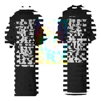 In My Volleyball Aunt Era Tie Dye Volleyball Sport Game Day T-Shirt - Monsterry
