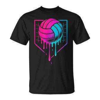 Volleyball Drip For Ns Ice Cream Drip Girls Volleyball T-Shirt - Thegiftio UK