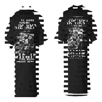 Vos Démonse Cachentousotre Lit Pour Hommes Et Siking Wolf T-Shirt - Cadeauxyz