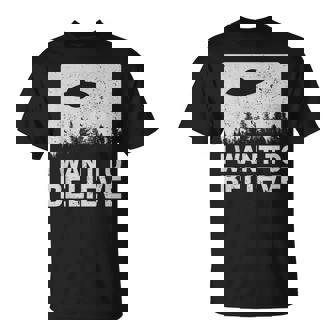 I Want To Believe I Aliens Ufo エリア 51 Roswell Tシャツ - Kawaiitshirt