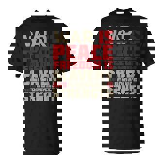 War Is Peace 引用tシャツ Tシャツ - Kawaiitshirt