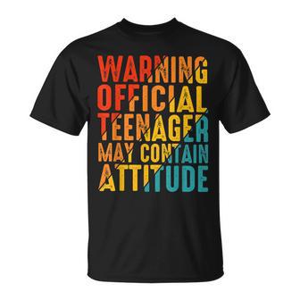 Warning Official Nager May Contain Attitude T-Shirt - Cadeauxyz