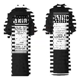 Warning 警告！【Anata Hima Jin】【英語 文字】ローマ字 メッセージ 面白い デザイン Tシャツ - Kawaiitshirt