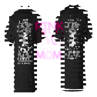 I Wear Pink For My Mom Breast Cancer Awarenessupport Tシャツ - Kawaiitshirt