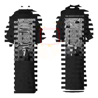 Weirdcore審美的奇妙な目の光学的錯覚オデコール Tシャツ - Kawaiitshirt