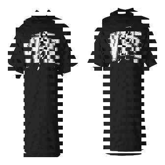 Wife Lightning Bolt Racing Checkered Mother's Day Varsity T-Shirt - Monsterry