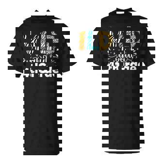 Wild About 4Th Grade First Day Of School Teacher Student T-Shirt | Seseable CA