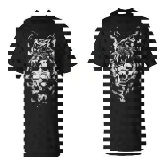 Wolf With Sunglasses T-Shirt - Thegiftio