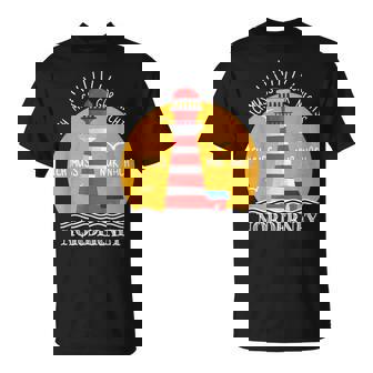 Women's Children's Ich Muss Gar Nichts Ich Muss Nur Nach Norderney T-Shirt - Seseable