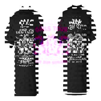 Women's Malle Girls Tour Unicorn Mallorca Party Group Holiday T-Shirt - Seseable