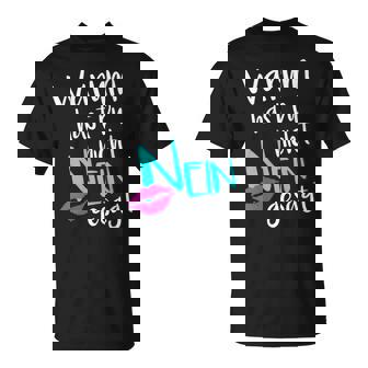 Women'schlager Fan Item Accessories Why Hast Du Nicht Nein Gesagt With-Neck T-Shirt - Seseable