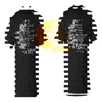In A World Of Grandmas Be A Granny Special Grandma T-Shirt - Monsterry