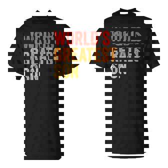 World's Greateston El Mejor Hijo Familia Camiseta unisex - Regaloses