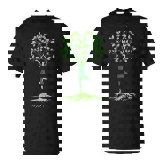 Yoga Namaste Ejercicio Arbol De Meditación Yogi Yoga Camiseta unisex - Regaloses