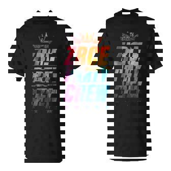 Zrce Party Crew Holiday Travel Team T-Shirt - Seseable