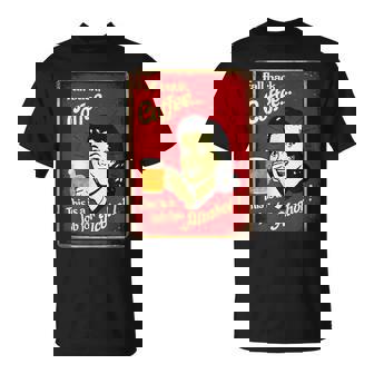 「Fall Back、Coffeeこれはアルコールの仕事だ」 おもしろプリント Tシャツ - Kawaiitshirt