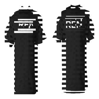 「Ren」ヘボン式「れん」「レン」下の名前 ローマ字 名入れ 名乗り ラテン文字 綴り Tシャツ - Kawaiitshirt