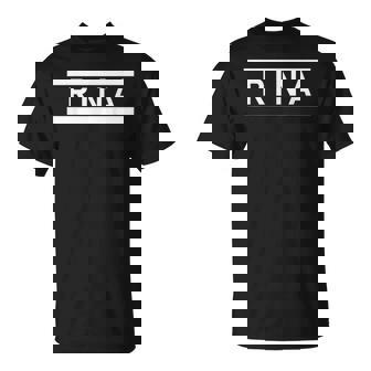 「Rina」ヘボン式「りな」「リナ」下の名前 ローマ字 名入れ 名乗り ラテン文字 綴り Tシャツ - Kawaiitshirt